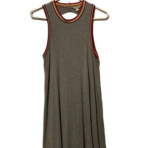 American Eagle Soft & Sexy‎ Shift Dress Gray Knee-Length XSmall